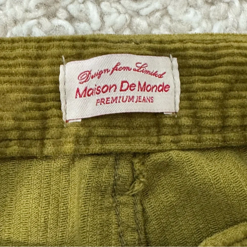 Vintage Olive Wide Leg Pants - Picture 2 of 10